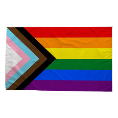 Progress Pride Flag — Outdoor Flag