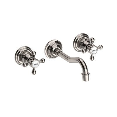 Chesterfield Wall Mount Bathroom Faucet