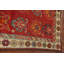 Tapis rouge rétro Gabbeh 4 x 8