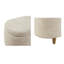 Banc de rangement Boucle Taupe