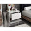 Carpentier 46.8cm W Manufactured Wood Bedside Table