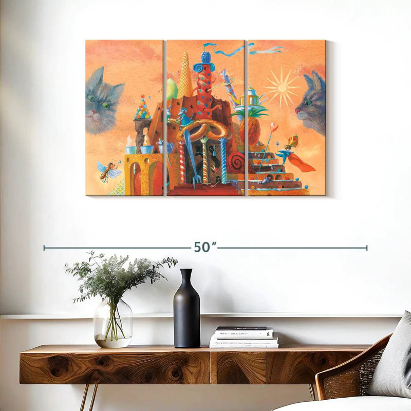 Ashelle Nursery Rhymes, 24" H x 38" W