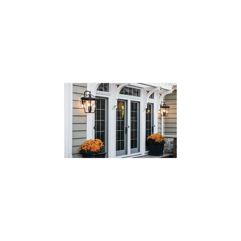 Alford Place 4 - Bulb Outdoor Wall Lantern, Black