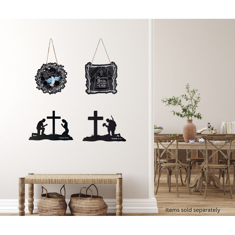 Wall Hanging Metal Twig Frame As For Me