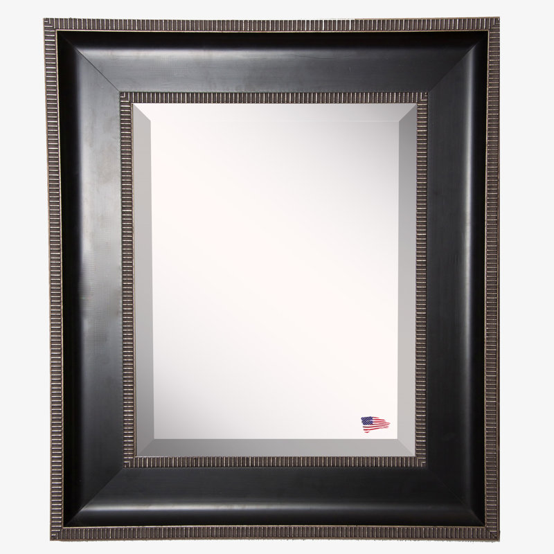 Ellsbury Solid Wood Flat Mirror, 38.25" H x 32.25" W