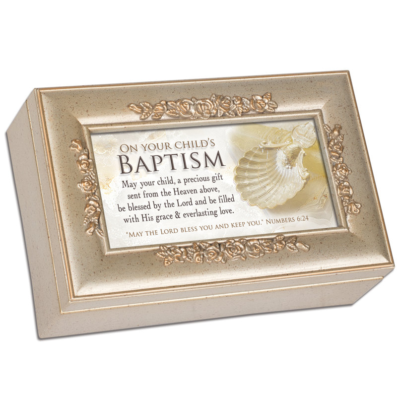 On The Child's Baptism Memory Box