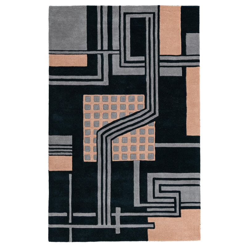 Ohare Black Rug