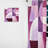 Mauve Motion Abstract Shapes - Modern Curtain - Velvet Room Darkening - 1 Panel-107610200