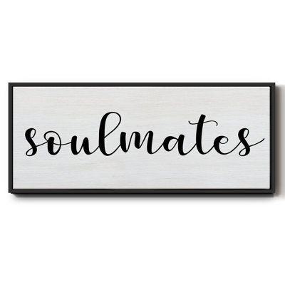 Soulmates- Framed Canvas