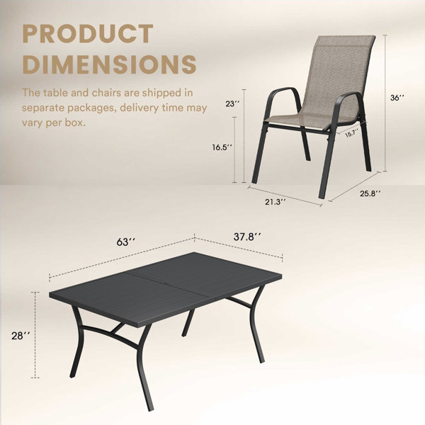 Dimensions du produit