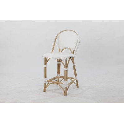 White Paris Bistro 26″ High Counter Height Stools