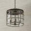 Lustre tambour 4 lumières Colby