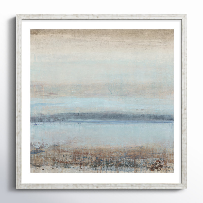 Tranquility I by Timothy O' Toole, 24"H x 36"W, Pattern Silver