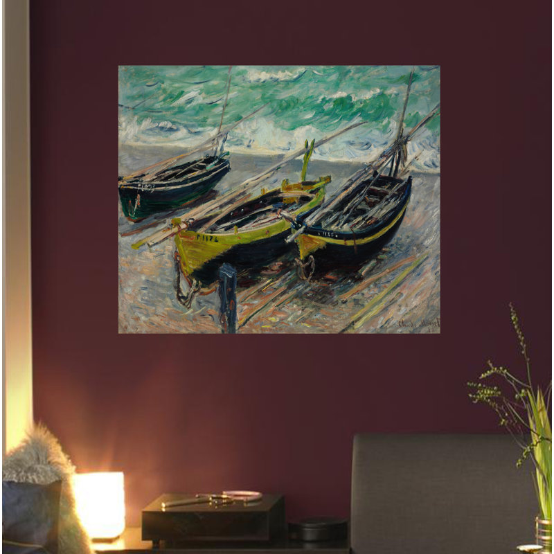 Claude Monet - Wrapped Canvas Print, 51cm H x 77cm W