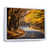 White Floater Framed
