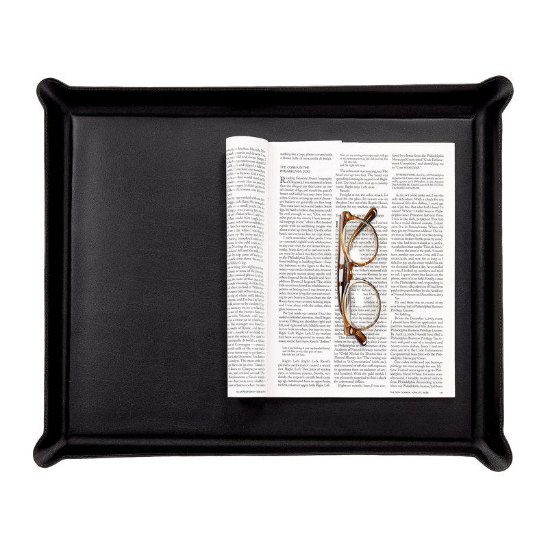 Decorative Tray, Black