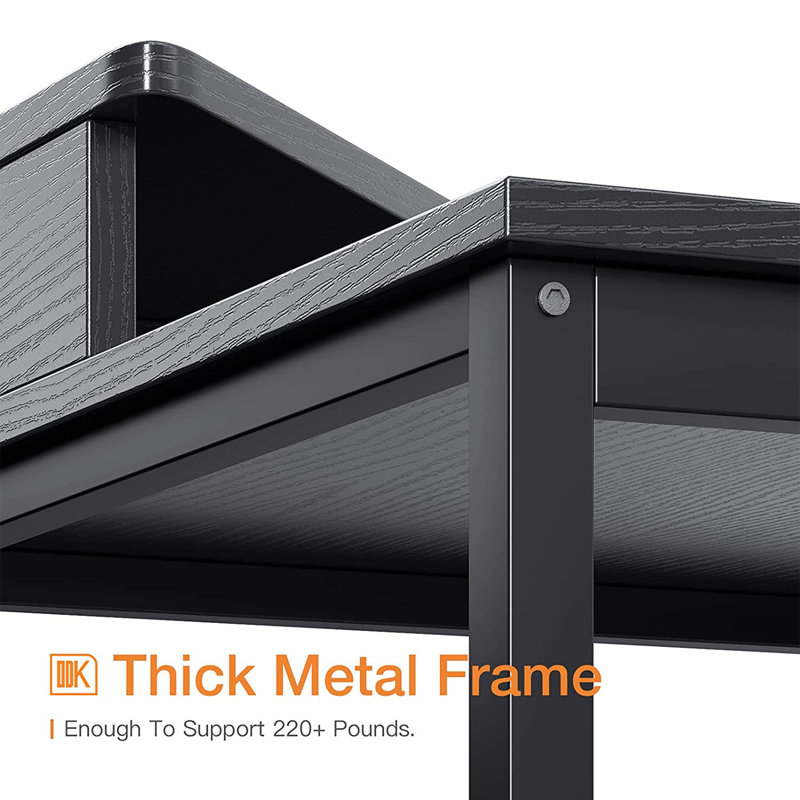 Corner Steel Computer Desk