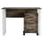 Modern Workspace Desk with 3-Drawer Mobile Pedestal – Brown Oak-1546253375
