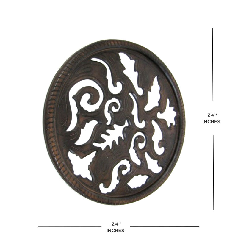 Diviseur de pièce 2pi rond sculpté