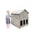 36'' Buildings & Architecture Cardboard Standup