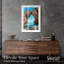 Porte-ombre turquoise imprimé par Notoriart-116882998-116883009