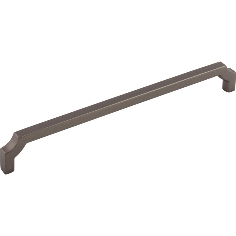 Davenport 7 9/16" Center to Center Bar pull, 8 13/16" Center to Center, Ash Gray