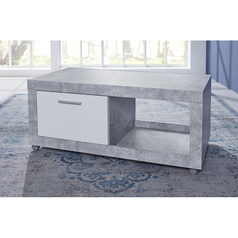 Esir Solid Coffee Table with Storage