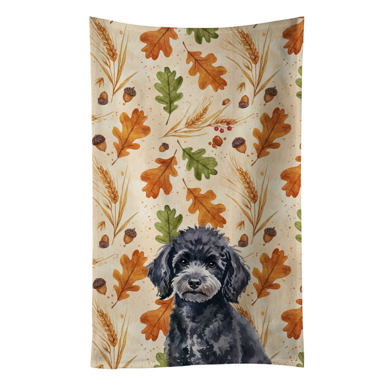 Serviette de cuisine Toy, Toy Black Poodle