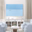 «Klag Cool & Misty Ocean Blue», reproduction d'art sur toile tendue-994956630