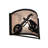 Motorcycle Flush Mounted Sconce