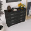 Commode avec commode à 8 tiroirs Modern