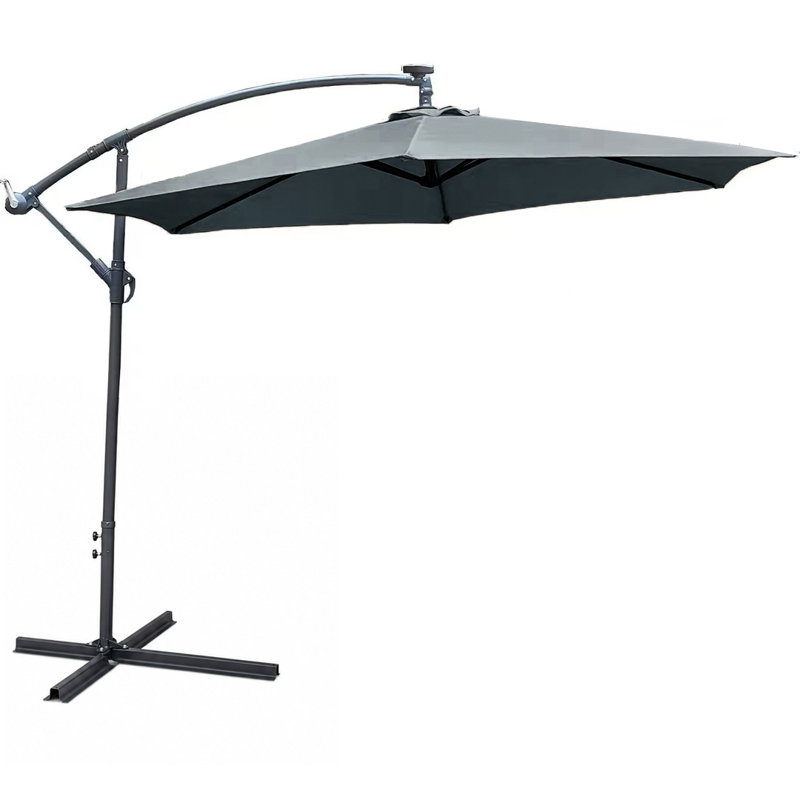 294cm Cantilever Parasol, Grey