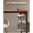 71in Rectangle Dining Table Wood Kitchen Table for 6-8 Person Brown (Only Table)