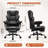 Murva Ergonomic Office Chair with Footrest-290186981
