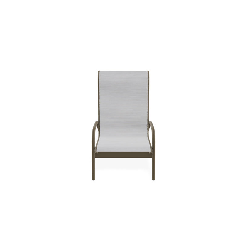 Gardenella Patio Chair, Beachwood, Abalone