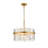 Kaan 5-Light Drum Crystal Glass Chandelier