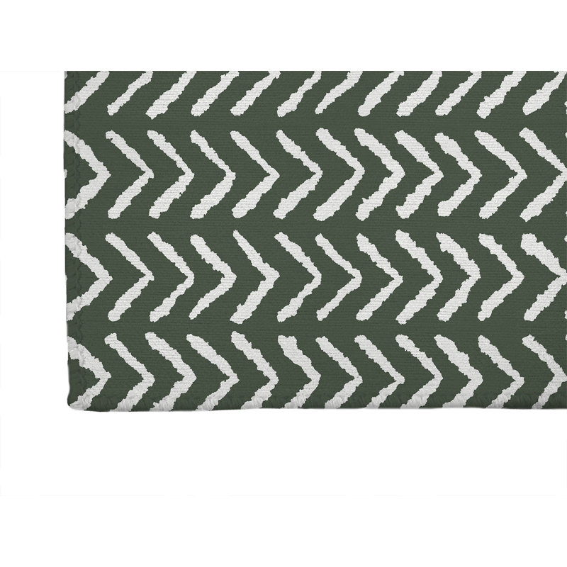 Tribe Way Non-Slip Outdoor Rug, Runner 2'6" x 8'