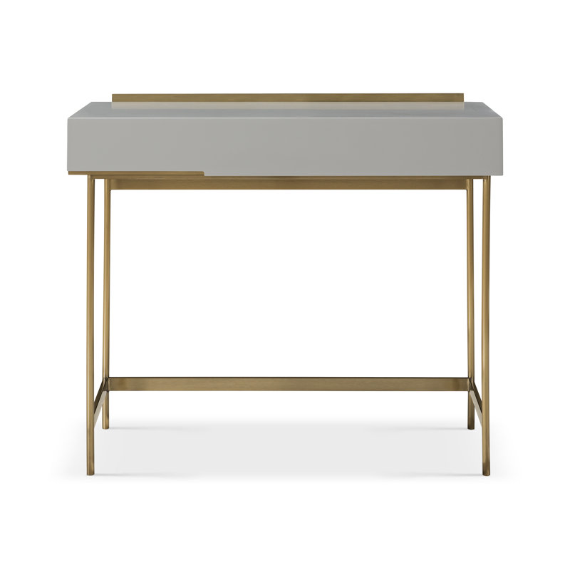 Nicholls Dressing Table, Gold/Grey