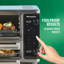 Four à friteuse à deux portes PowerXL SmartSynx, cuire différents aliments en même temps, 10 fonctions de cuisson: cuire, griller, rôtir et rôtir, acier inoxydable