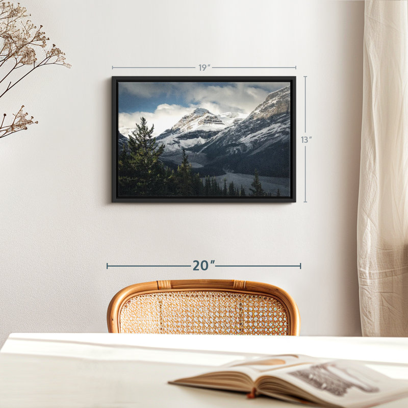 Nature «Mountain Top», H 19 po x l 13 po