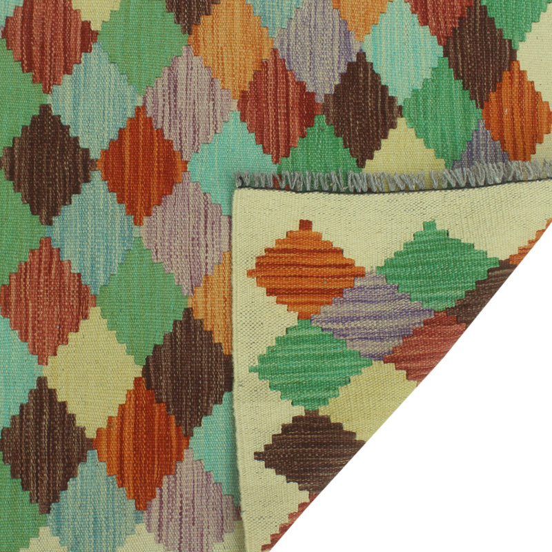 Boyt Wool Patchwork Indoor Rug
