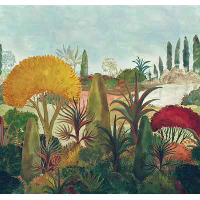 Papier peint texturé Botanical Landscape