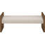 Banc rembourré en tissu beige Hickory-844275105-844275110
