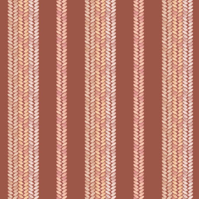Peregrine | Woven Stripe Wallpaper 