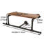 Industrial Pipe Clothing Rack With Top Shelf