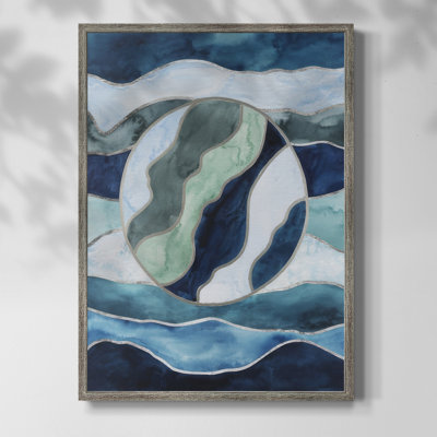 «Siren's portail I», reproduction encadrée - bois massif