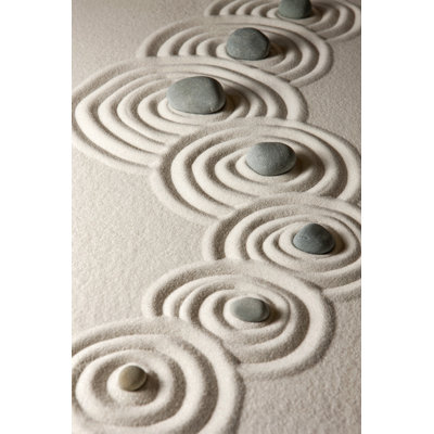 Zen Stones - Wrapped Canvas Print