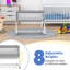 Bedside Cot with Mattress and Stand-63923635