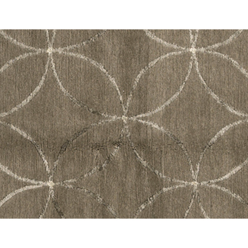 Handmade Silk and Wool Area Rug