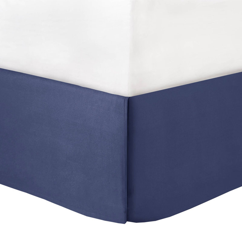 Premium 9-piece Cal King Bedding Set, Navy Microfiber Comforter With Cotton Sheets